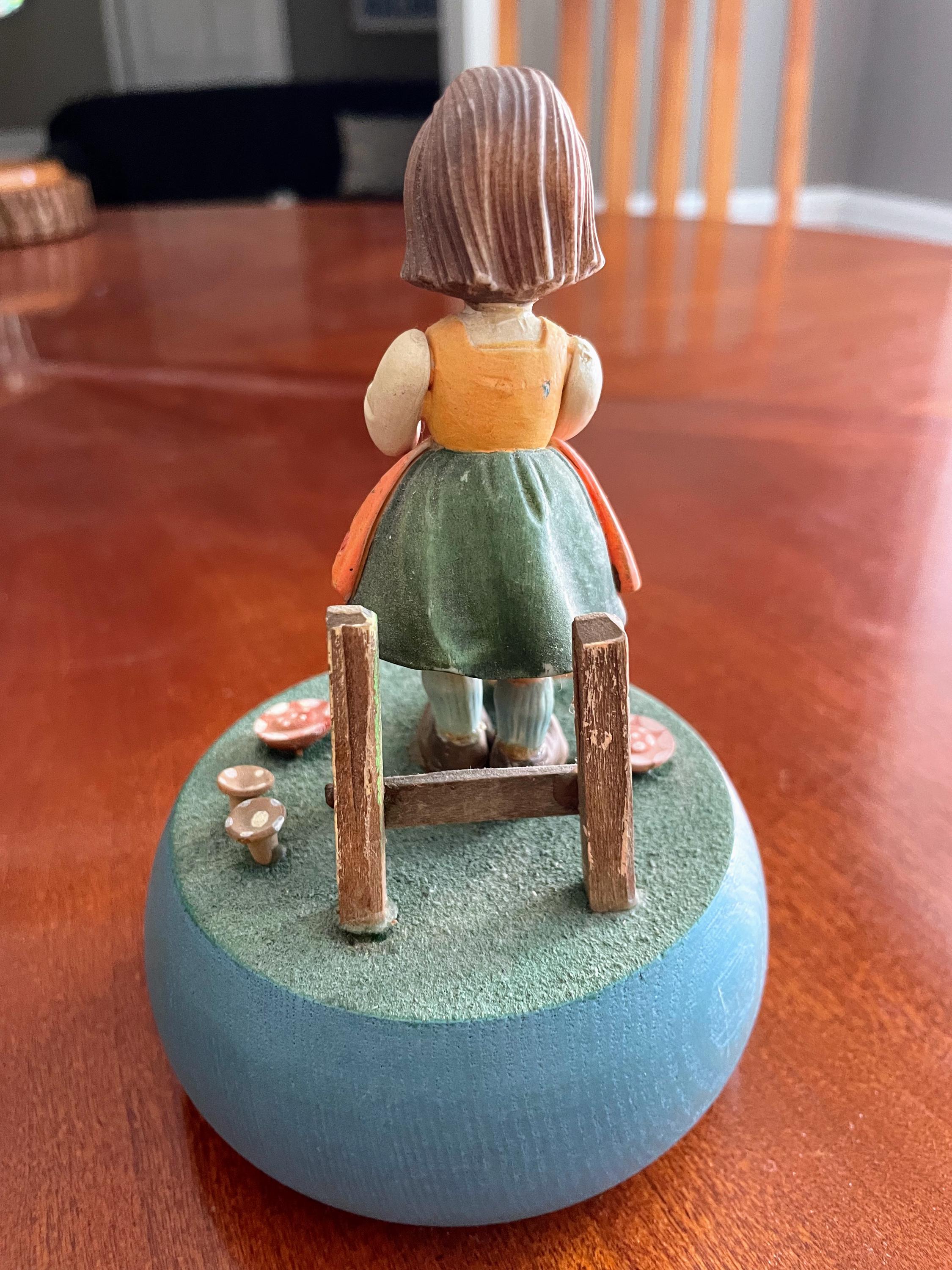 ヴィンテージ アンリ リュージュ オルゴール：スイスの「ラブ