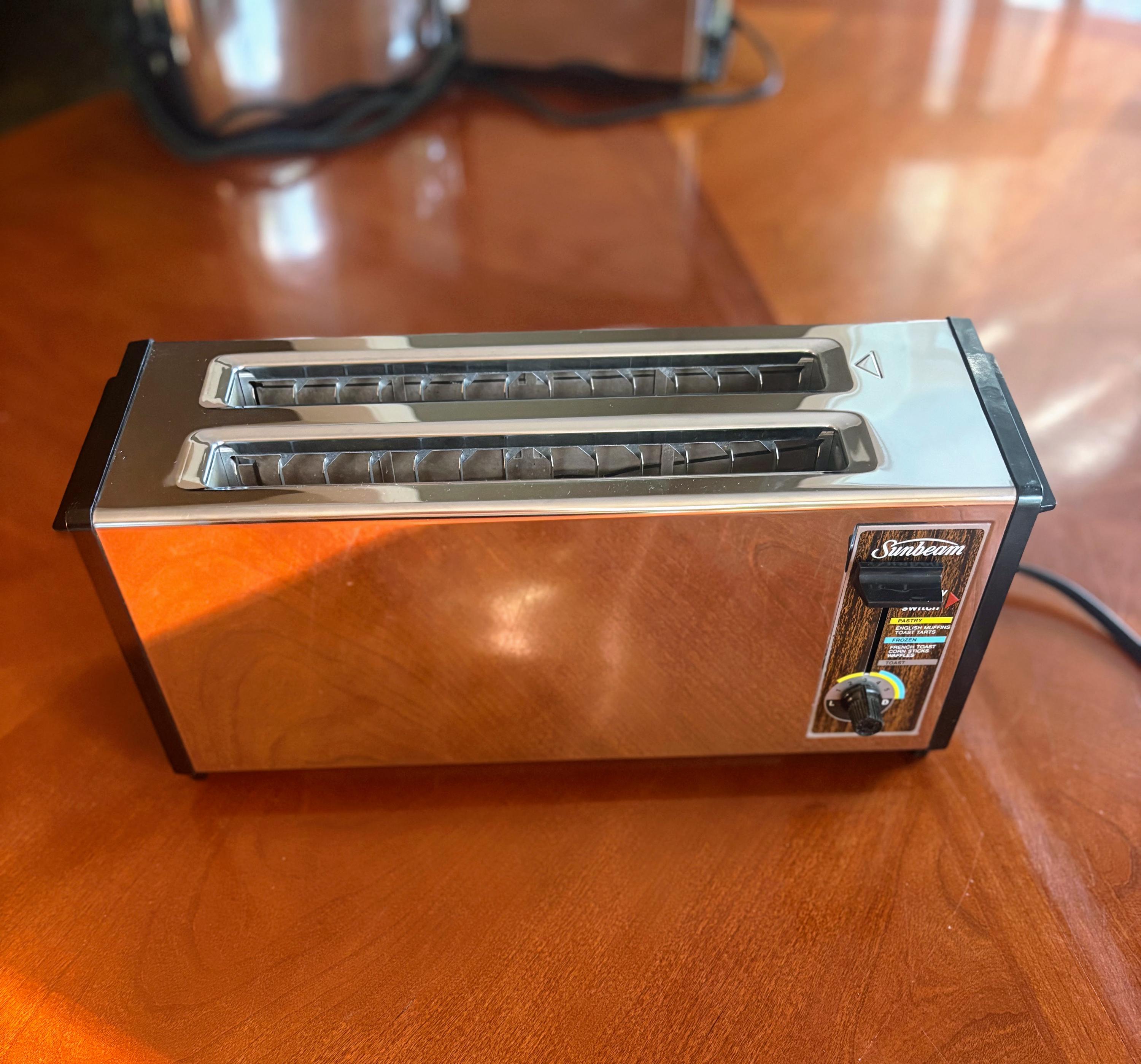 USA製 通電確認済 Sunbeam 全自動 トースター アメリカSunbeam(サンビーム)のトースター | レトロ家具・レトロ