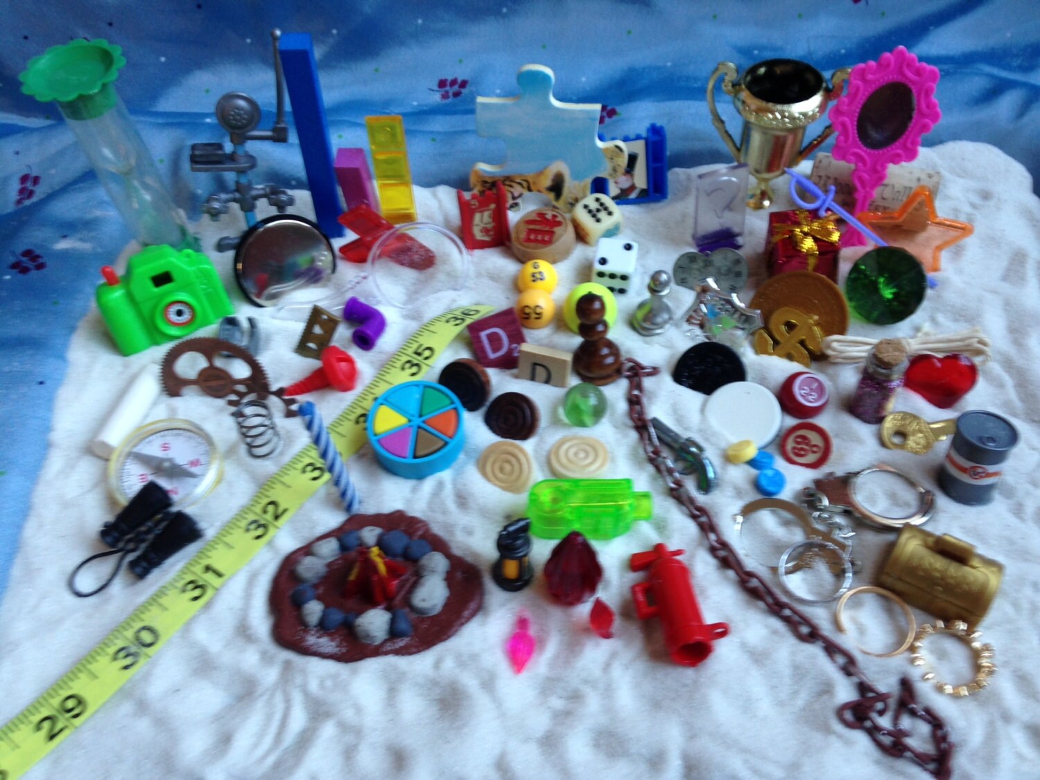 Set of 300 Figures and Miniatures for Sand Tray Work for Therapists