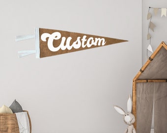 Custom Name Pennant Flag