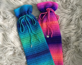 Yoga Matte Tragetasche Häkelanleitung - Instant Download Pattern Only