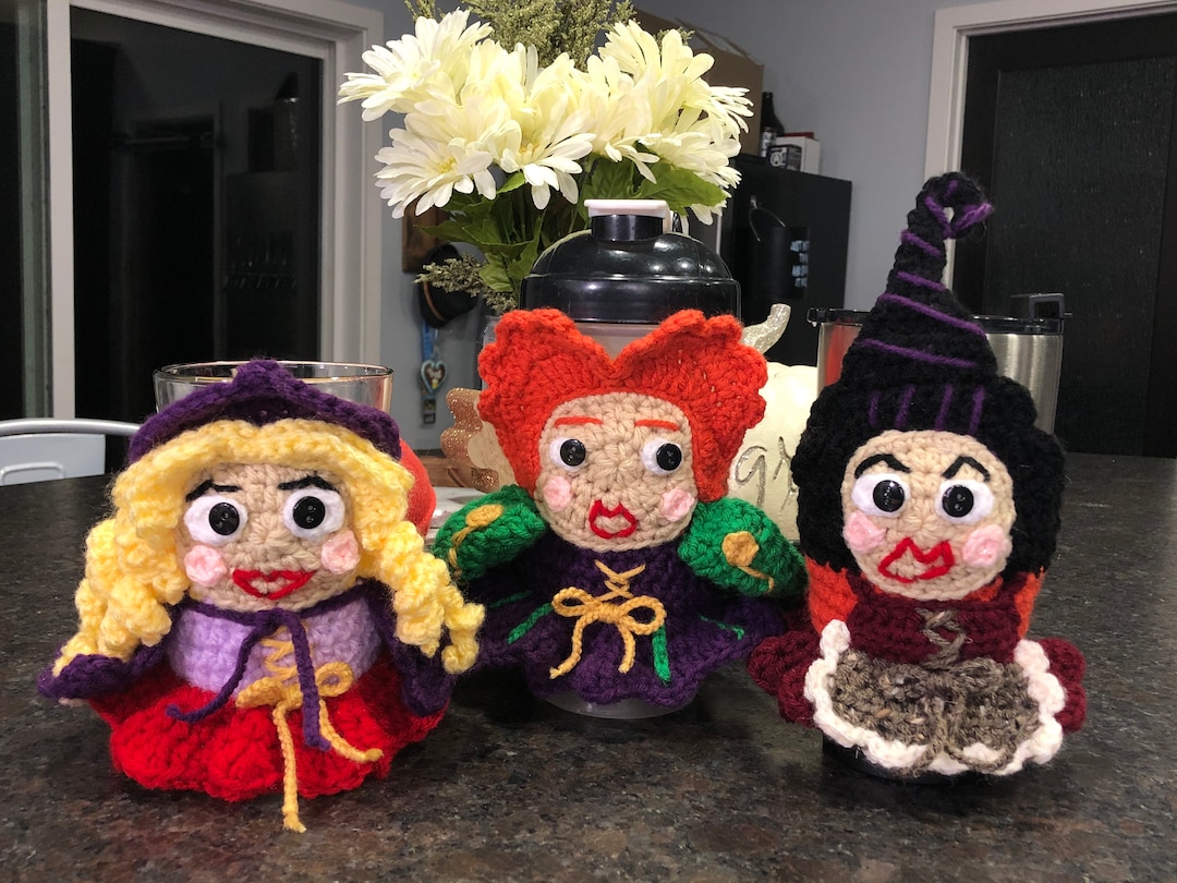 Crochet Pattern Only Crochet Sanderson Sistersinspired Witch Cup