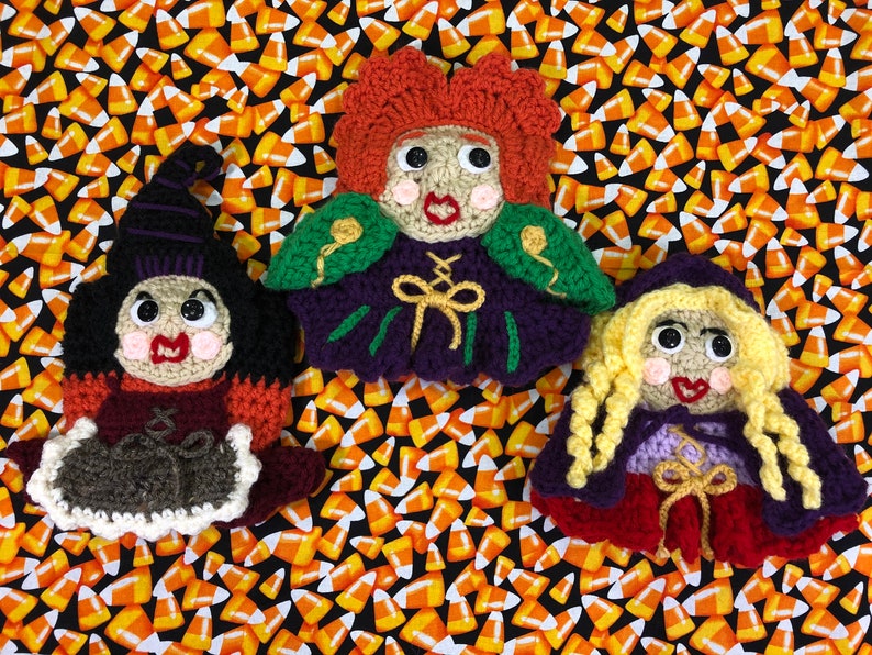 Crochet Pattern Only Crochet Sanderson Sistersinspired Etsy