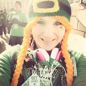 Leprechaun Girl Hat PDF Crochet Pattern