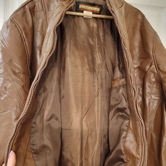 Tudor Court by Haband jacket Vintage brown leather ja Gem Tudor Court by Haband jacket Vintage brown leather ja Gem