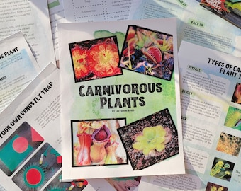 Estudio de unidad sobre plantas carnívoras