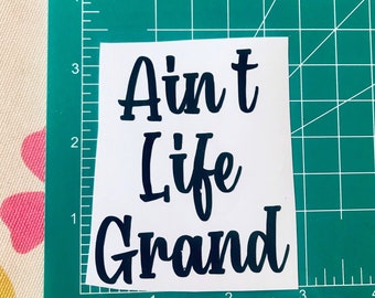 Widespread Panic “Ain’t Life Grand” Window Sticker Car Decal