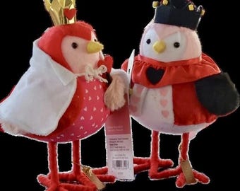 Spritz Featherly Friends Birds KINGSLEY & QUEENIE 2024 Valentine
