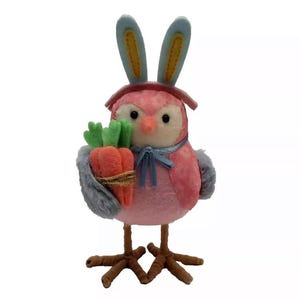 Spritz Easter Bunny Rabbit Bird - Spring Featherly Friends - 2023 Carrot