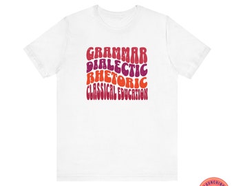 Trivium- Grammar, Dialectic, Rhetoric Shirt- Adult