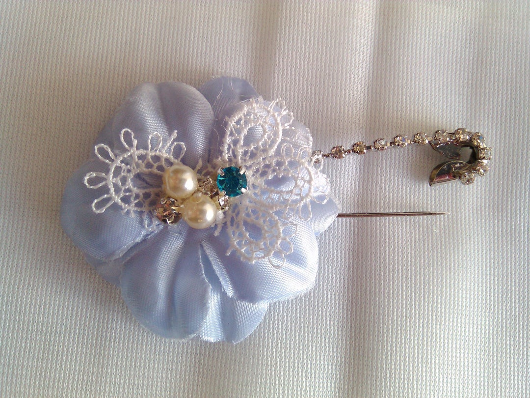 Pin Drapes PIN Back or Hanging Drapes Across the Blue Color Wedding Dress - Etsy