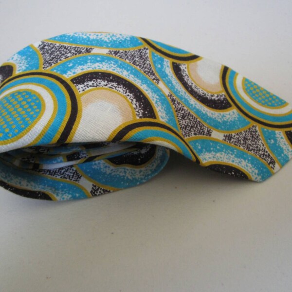 Handmade Ankara necktie.