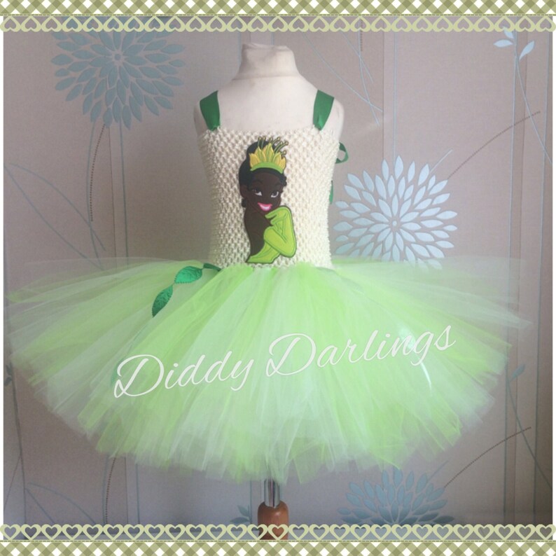 princess tiana tutu dress