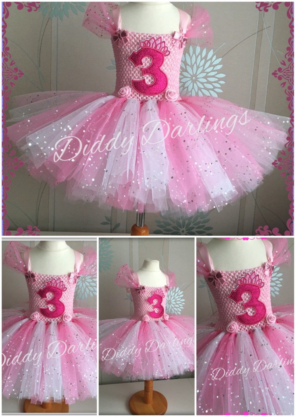 personalised birthday tutu
