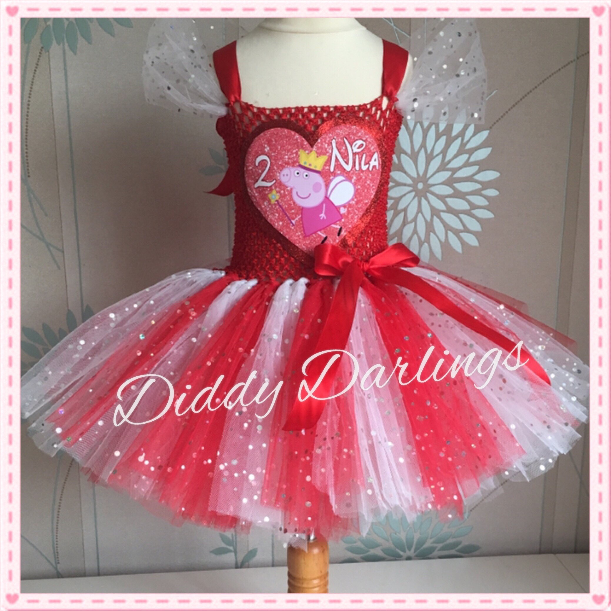 personalised birthday tutu