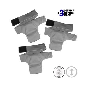 Vertical Ostomy Support Belt Bundle Pack | 3 ActiveWear Belts