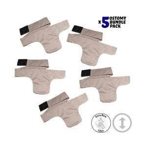 Vertical Ostomy Support Belt Bundle Pack | 5 ActiveWear Belts