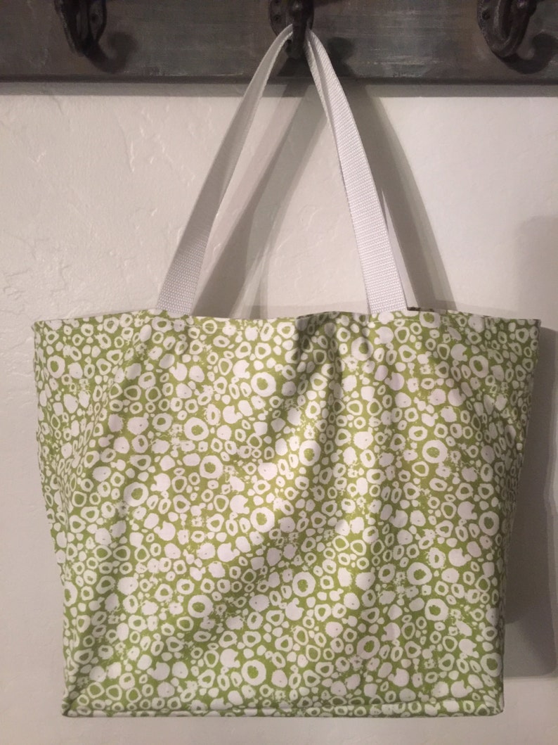 Reversible Shopping Bag Cotton Shopping Bag Shopping Tote Market bag Reusable Shopping Bag Book Bag Washable Grocery Bag Beach Bag