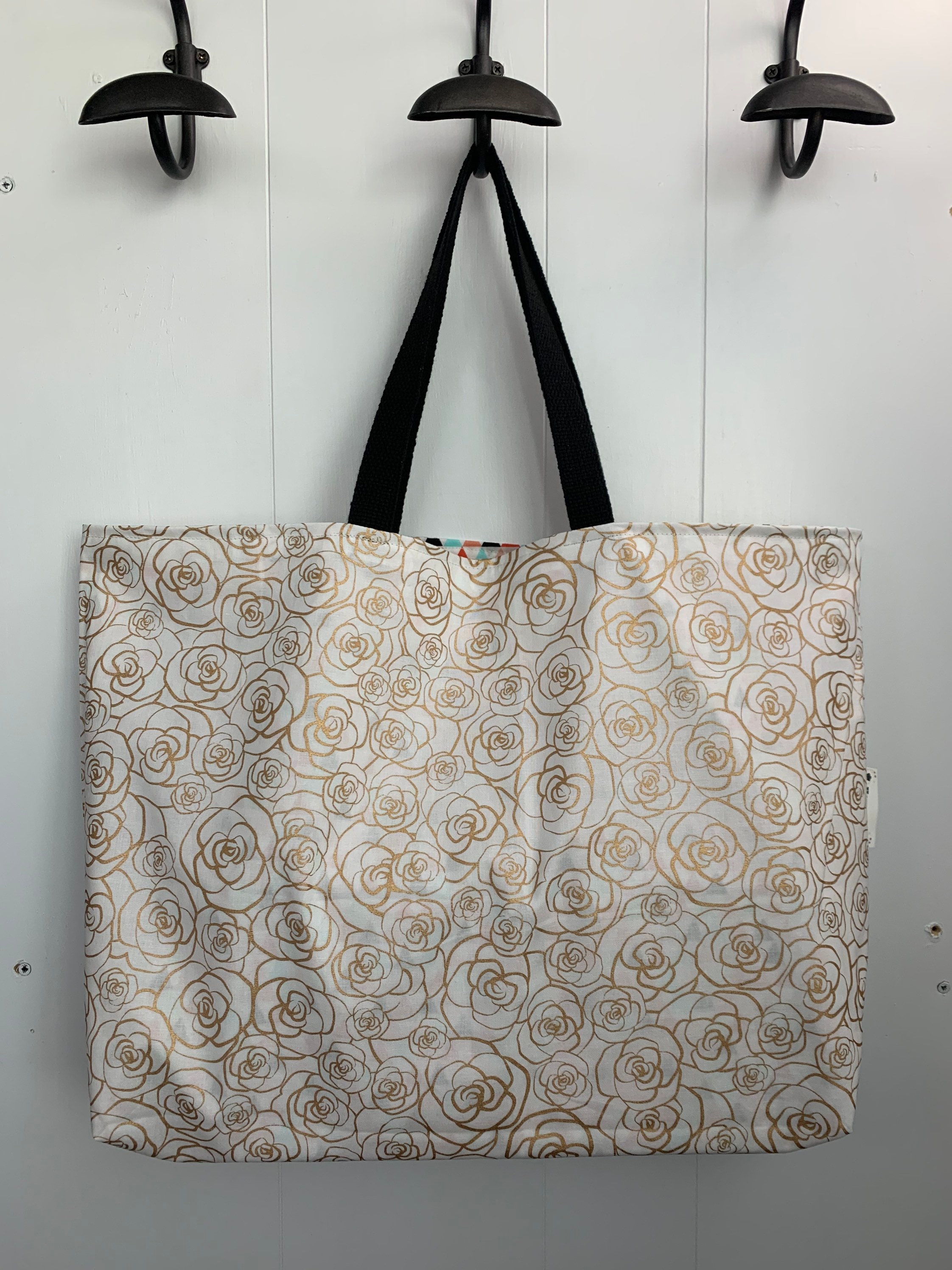 Reusable Shopping Bag Cotton Shopping Bag Washable Grocery Etsy