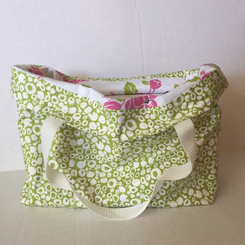 Reversible Shopping Bag Cotton Shopping Bag Shopping Tote Market bag Reusable Shopping Bag Book Bag Washable Grocery Bag Beach Bag