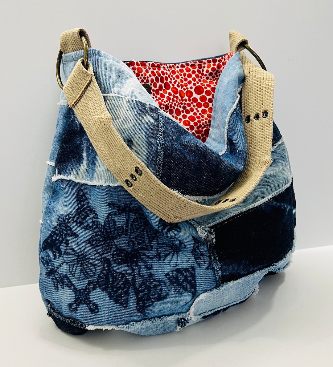 Denim Dusk Hobo/Shoulder Bag