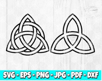 Celtic Knot SVG: Family, Trinity, Irish (Digital Download)