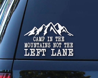 Adventure Awaits Decal Mountain Decal Car Window Decal Car - Etsy