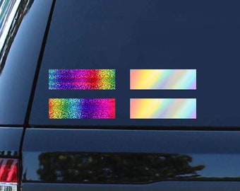 Holographic Equality Decal | Human Rights Decal | LGBTQ Sticker Decal | Gay Pride Sticker Decal | Equal Rights Decal | Equality Tumbler