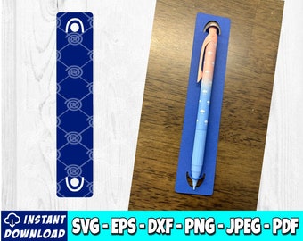 Pen Holder Card Templates SVG | Pen Card svg | Pen Display Card svg | Pen Card svg | Pen Care Card svg | Shipping Pen Card