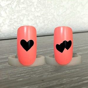 Heart Nail Decals | Vinyl Nail Decal | Vinyl | Nail Decal | Nail Art | Cute Nail Decals | Hearts Decal | Love Nail Decal | Valentines Day