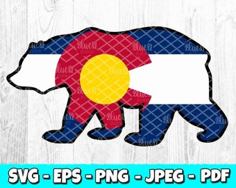 Colorado Flag Svg Etsy