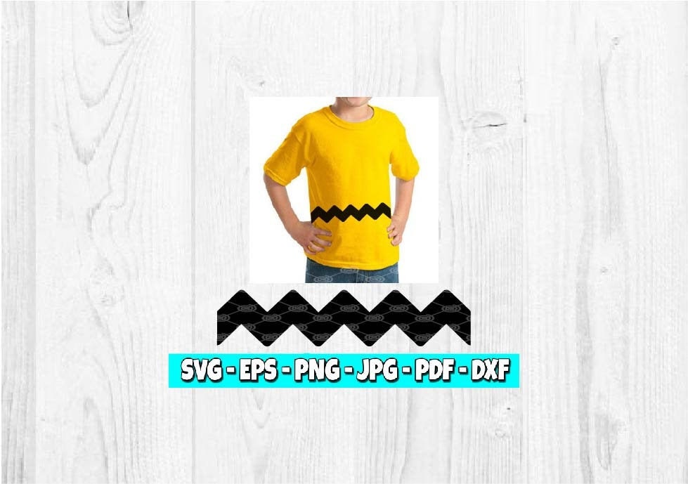 Zig Zag SVG | Charlie Brown svg | Shape svg | Line svg | Cut File | D…