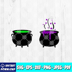 Cauldron SVG | Witch Cauldron svg | Cauldron Clipart | Vector Cauldron | Cricut File | Halloween svg | Witch svg | Halloween Clipart