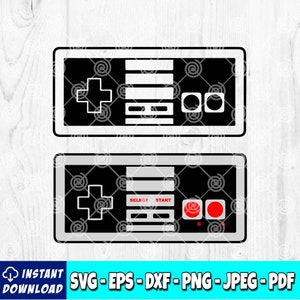 Controller SVG | Gamer svg | Video Game svg | Game Player svg | Game Controller svg | Gamer svg | Gaming svg | Retro Controller | BSDIS