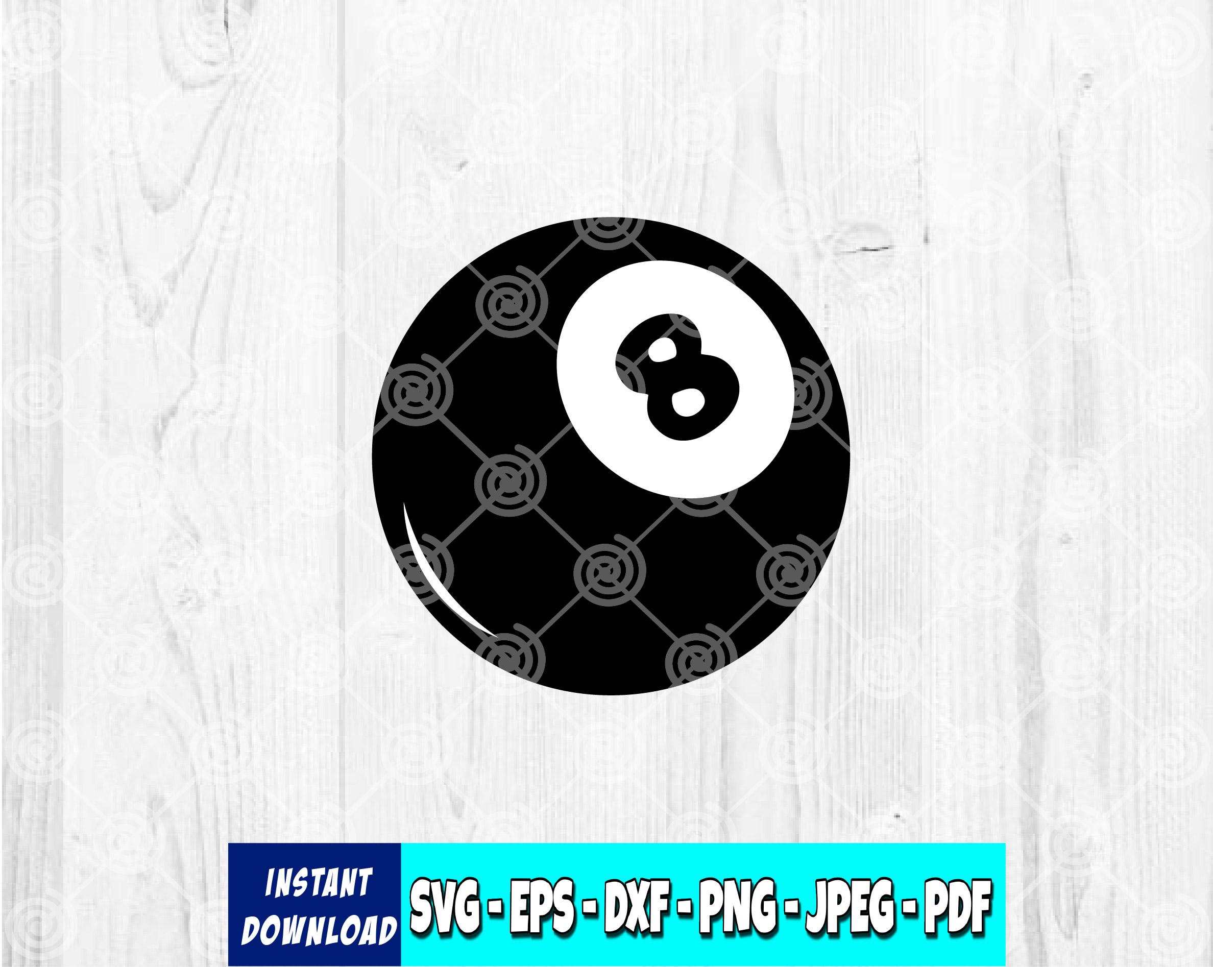 8 Ball Logo - Etsy Canada