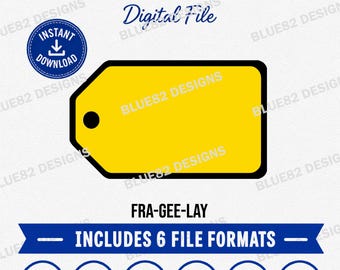Name Tag SVG, Game Show SVG, Custom Name Tag Template, Personalized Name Badge, Retro Game Show Cut File, (Digital Download)