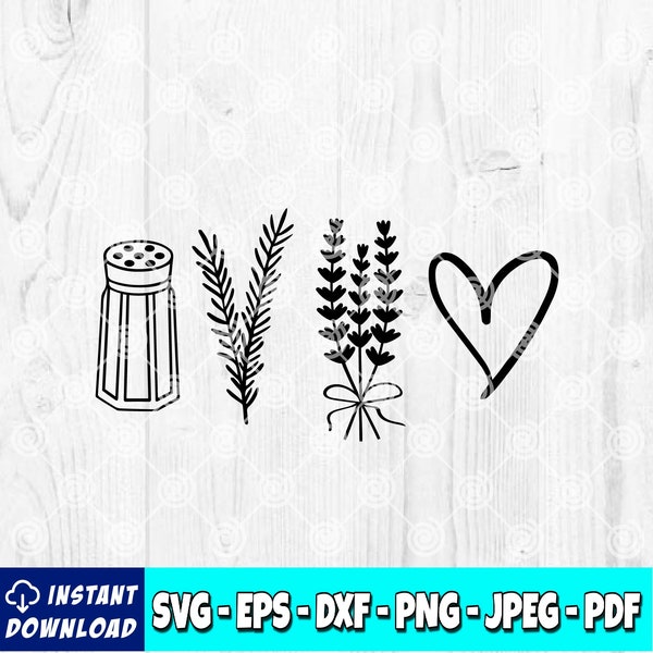 Practical Magic SVG | Movie svg | Salt Rosemary Lavender Love | Sally Quote svg | Cut File | svg files | Commercial License | BSDIS