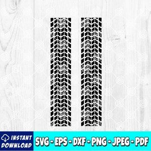 Tire Track SVG | Tire Tread svg | Tracks svg | Mud Tire svg | Off Road Tire Tread | 4x4 | SUV | Cut File | Digital Download | BSDIS