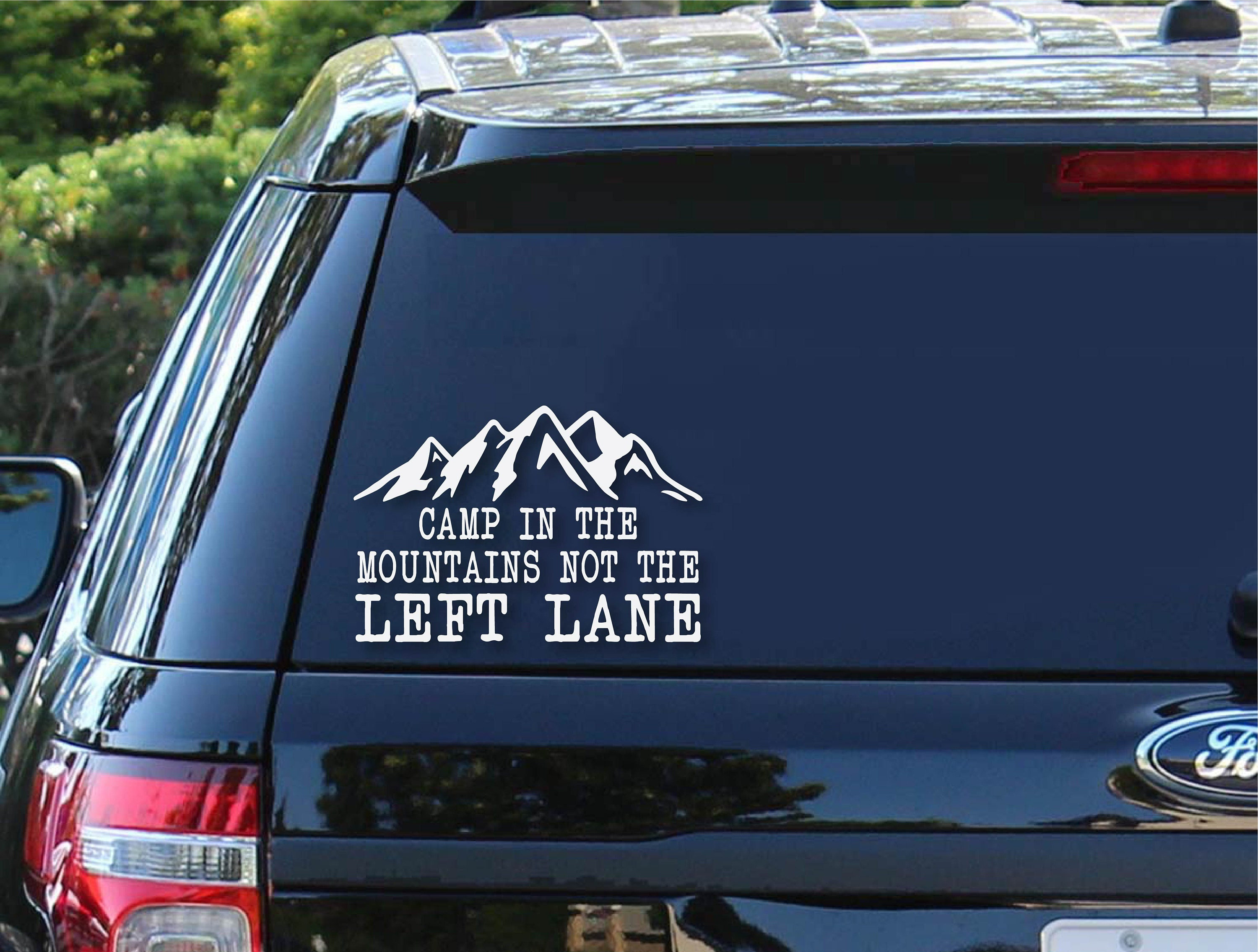 Fast Lane Flair Car Decal Chic