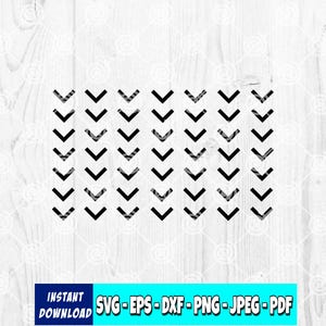 Arrow Strip SVG File: Cricut & Silhouette Cut File (Digital Download)