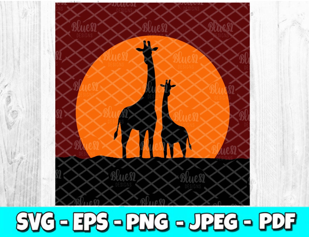 Baby Giraffe Svg Jungle Animal Svg Etsy - vrogue.co