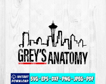 Grey's Anatomy SVG | You Are My Person svg | TV Show svg |  Hospital svg  | Save Lives svg | Cut File | Digital Download | Digital
