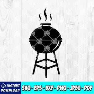 BBQ Grill SVG | Grilling svg | BBQ Clipart | Barbeque Clipart | Smoker svg | Smoker Grill svg | Meat svg | Cooking svg | Digital Download