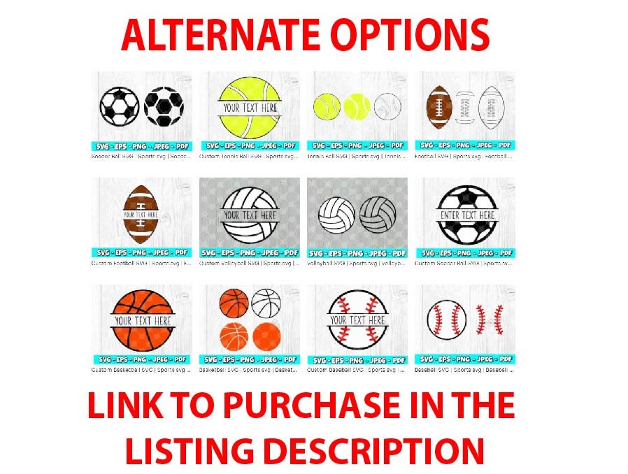 Custom Football SVG Sports svg Football Clipart Ball svg | Etsy