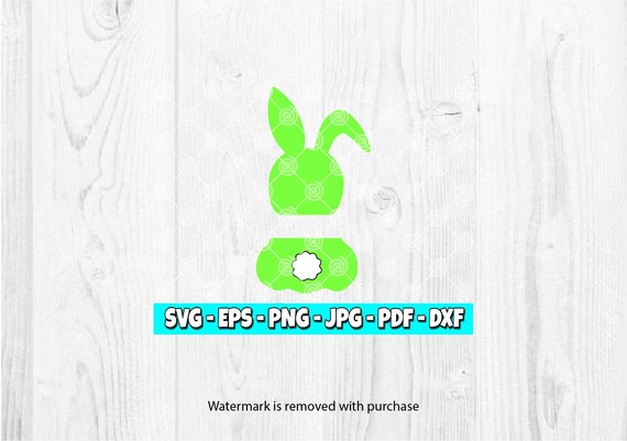 Bunny Back SVG Bunny Tail svg Konijn svg Bunny Rabbit - Etsy Nederland