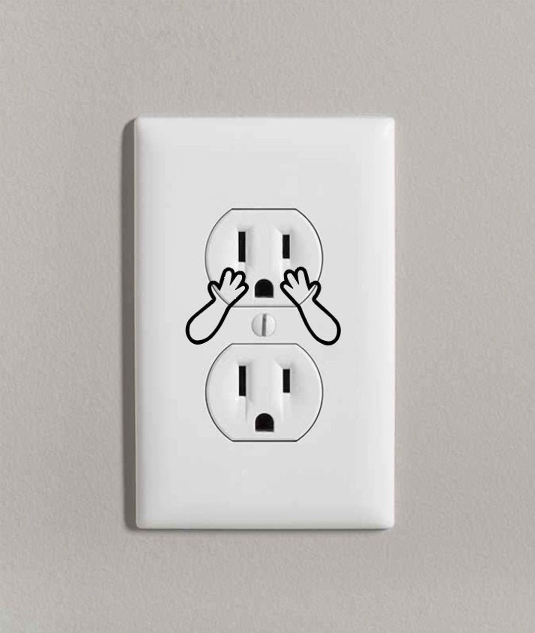 Instant Power Outlet Prank Stickers (4-Pack) at Under Design's Shop