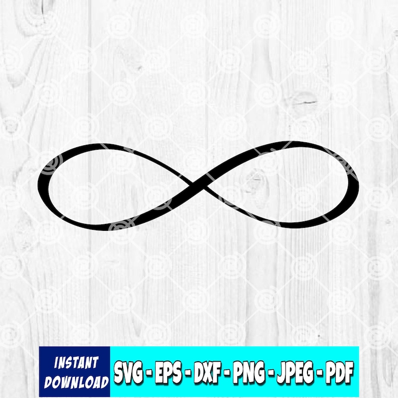 Infinity Symbol Svg - Etsy