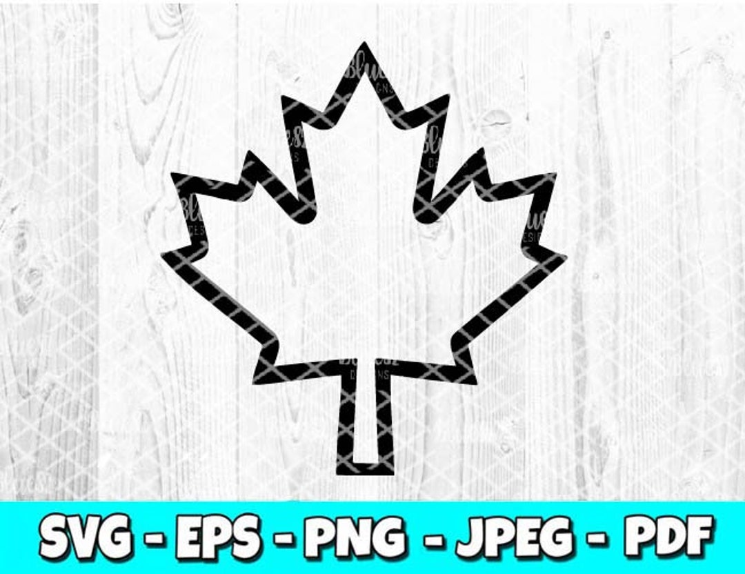 Maple Leaf Digital Digital Download Maple Leaf SVG Canadian Canada ...