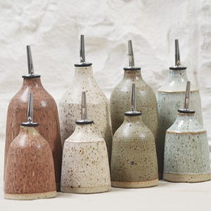Petite Ceramic Oil Bottle