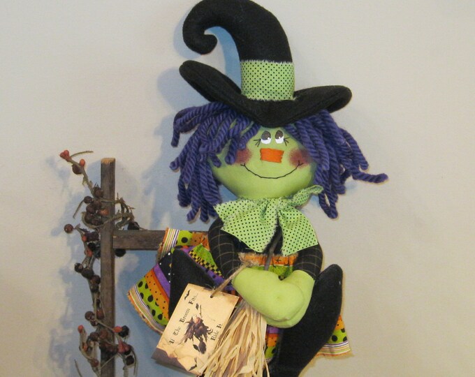 Witch Door Greeter Halloween Door Greeter Halloween Witch Etsy